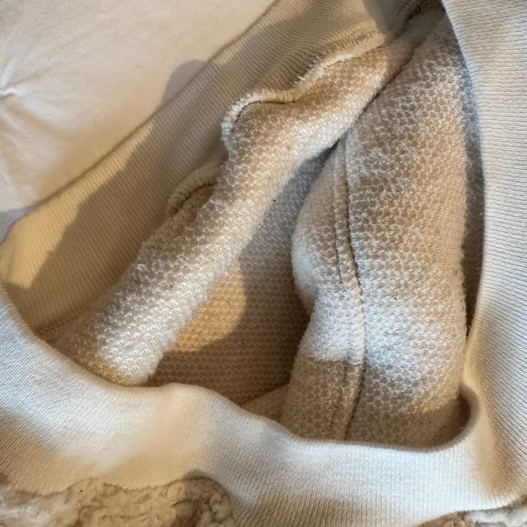 Faux Fur Sherpa Style Hooded Sweatshirt - Picture 8 of 11